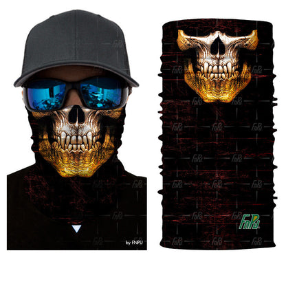 Fishing seamless scarf