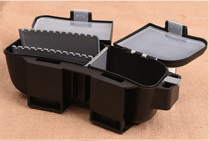 Waist-Mounted Fishing Bait Box Hard Plastic Box