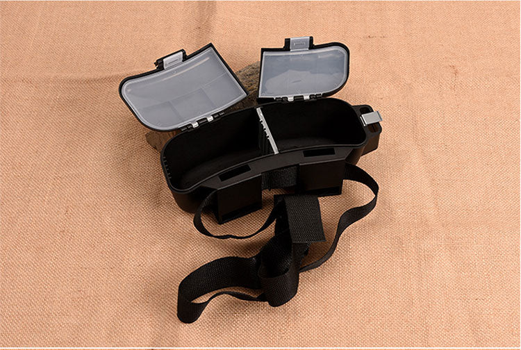 Waist-Mounted Fishing Bait Box Hard Plastic Box