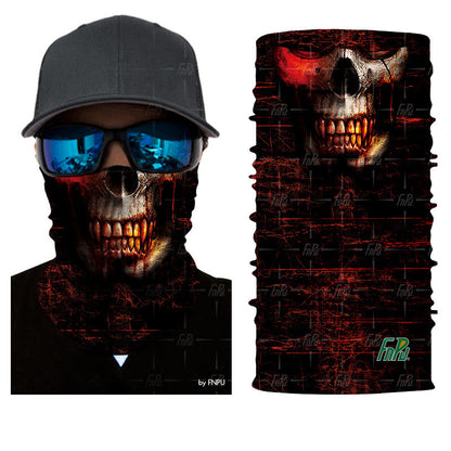 Fishing seamless scarf
