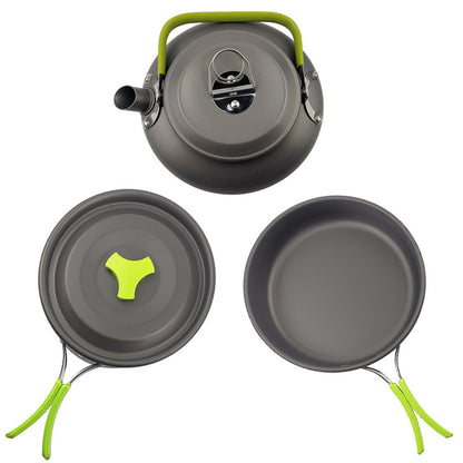 Camping Combination Suit Pot Folding Mini Cookware